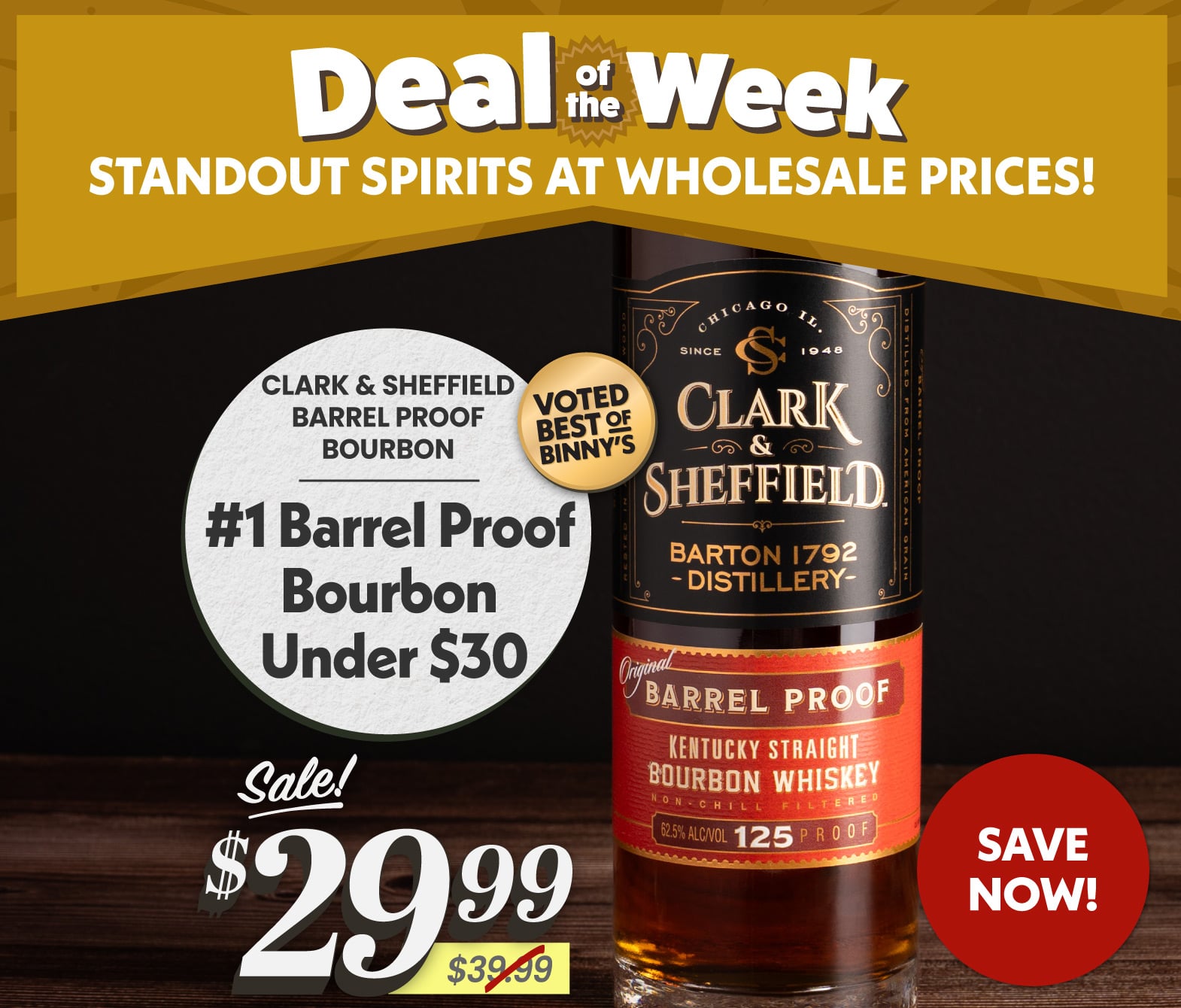 Binny's Deal of the Week