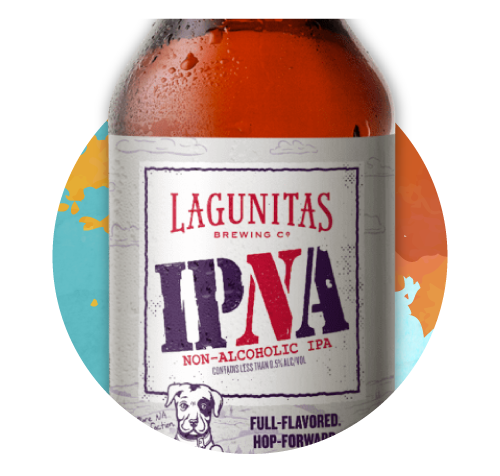 Lagunitas IPNA Non Alcoholic Dry Hopped IPA