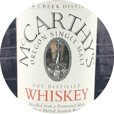 McCarthy's 3 year old Oregon Single Malt Whiskey