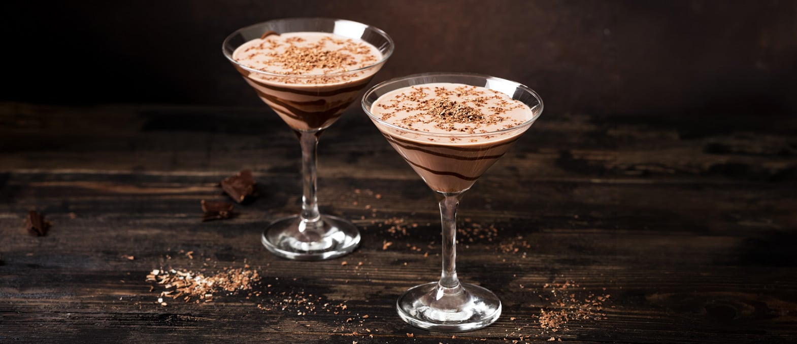 Two Decadent and Delicious Chocolate Dessert Cocktails