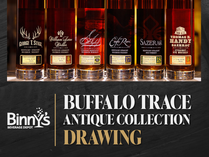 Binny's Buffalo Trace Antique Collection 2025 Drawing