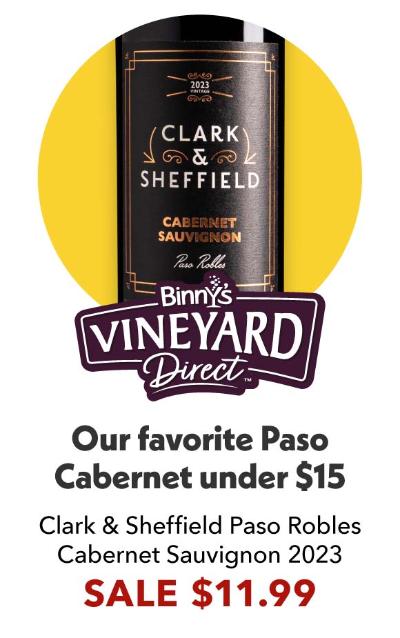 Clark & Sheffield Cabernet Sauvignon Paso Robles 2023