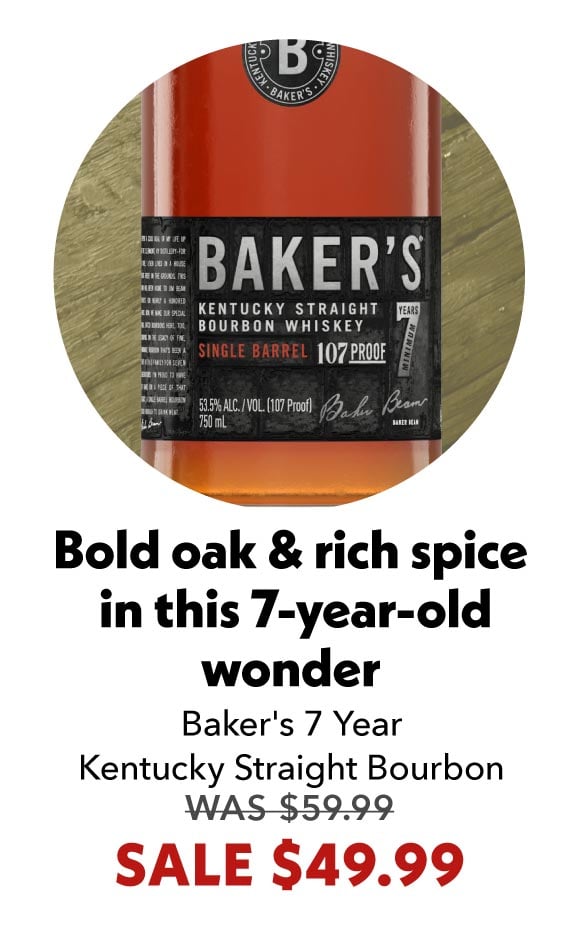 Baker's 7 Year Kentucky Straight Bourbon