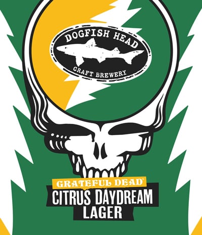 Dogfish Head Grateful Dead Citrus Daydream Lager