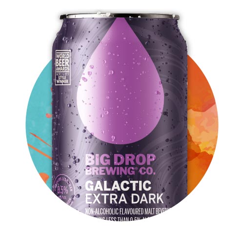 Big Drop Galactic Extra Dark Non-Alcoholic 