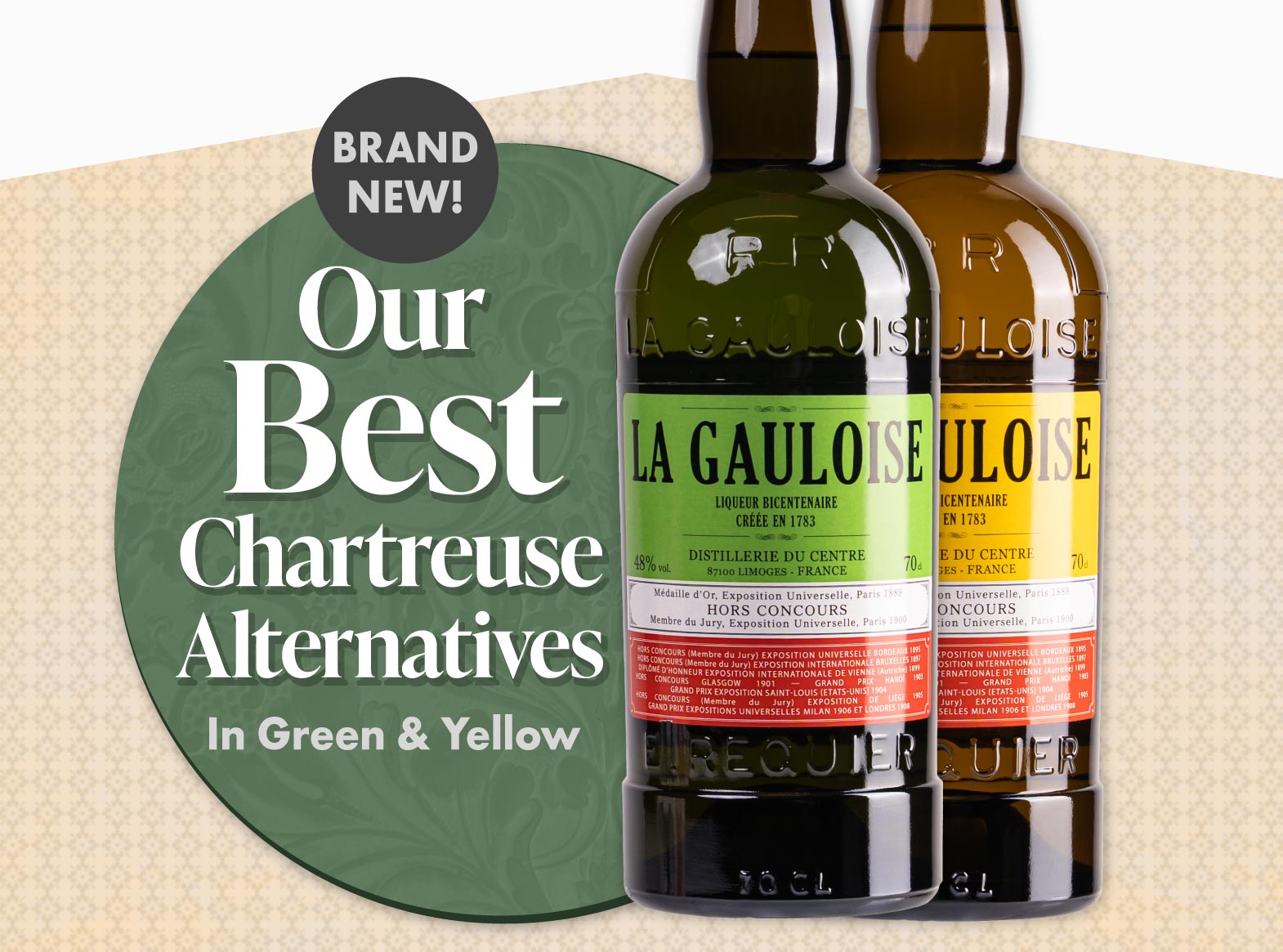 Brand New  Our best Chartreuse alternatives