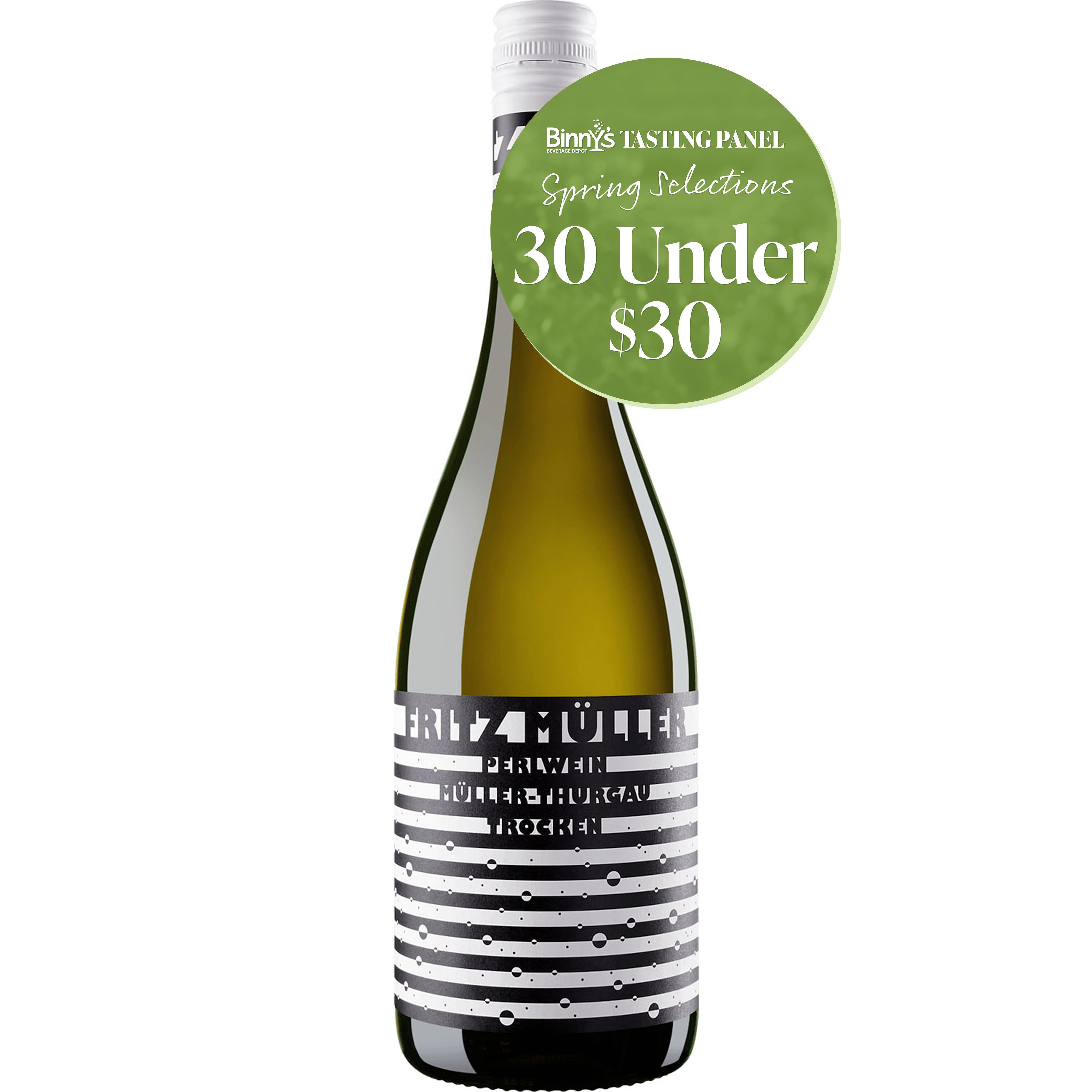 Müller-Thurgau & Riesling2022 750ml10本+2 Fritz Muller Muller Thurgau Trocken | 750 ml Bottle