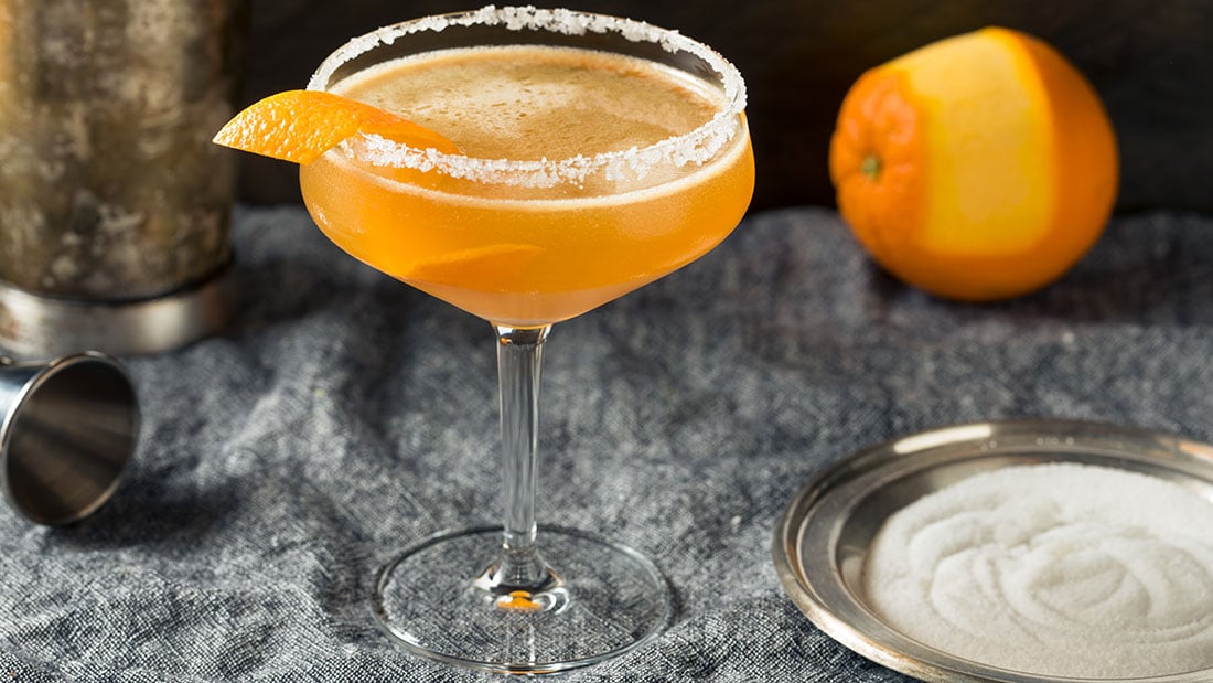 Bee is For Brandy is a delicious, refreshing cocktail.