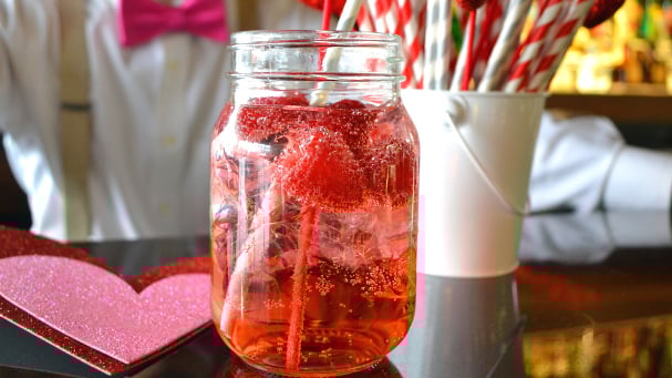 Valentine's Day Berry Beer Cooler Cocktail Recipe
