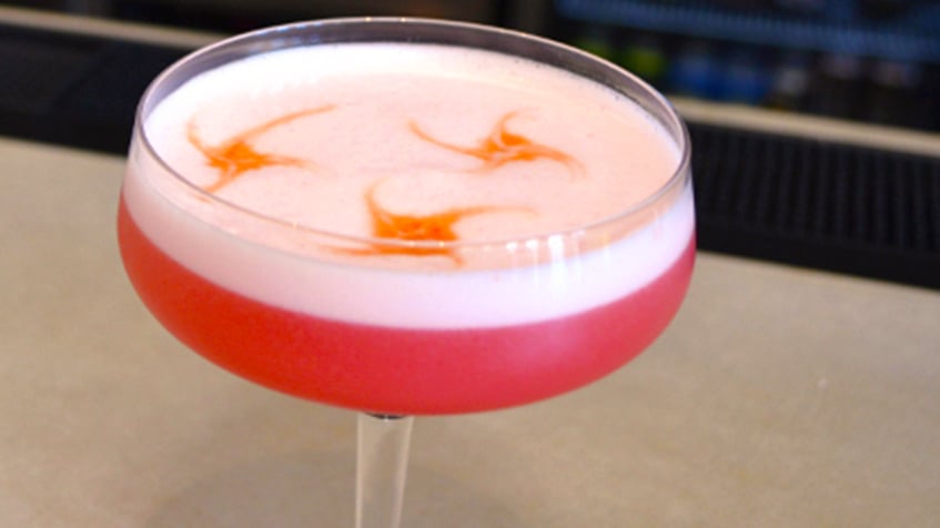 Wild Strawberry Boozy Limeade Cocktail