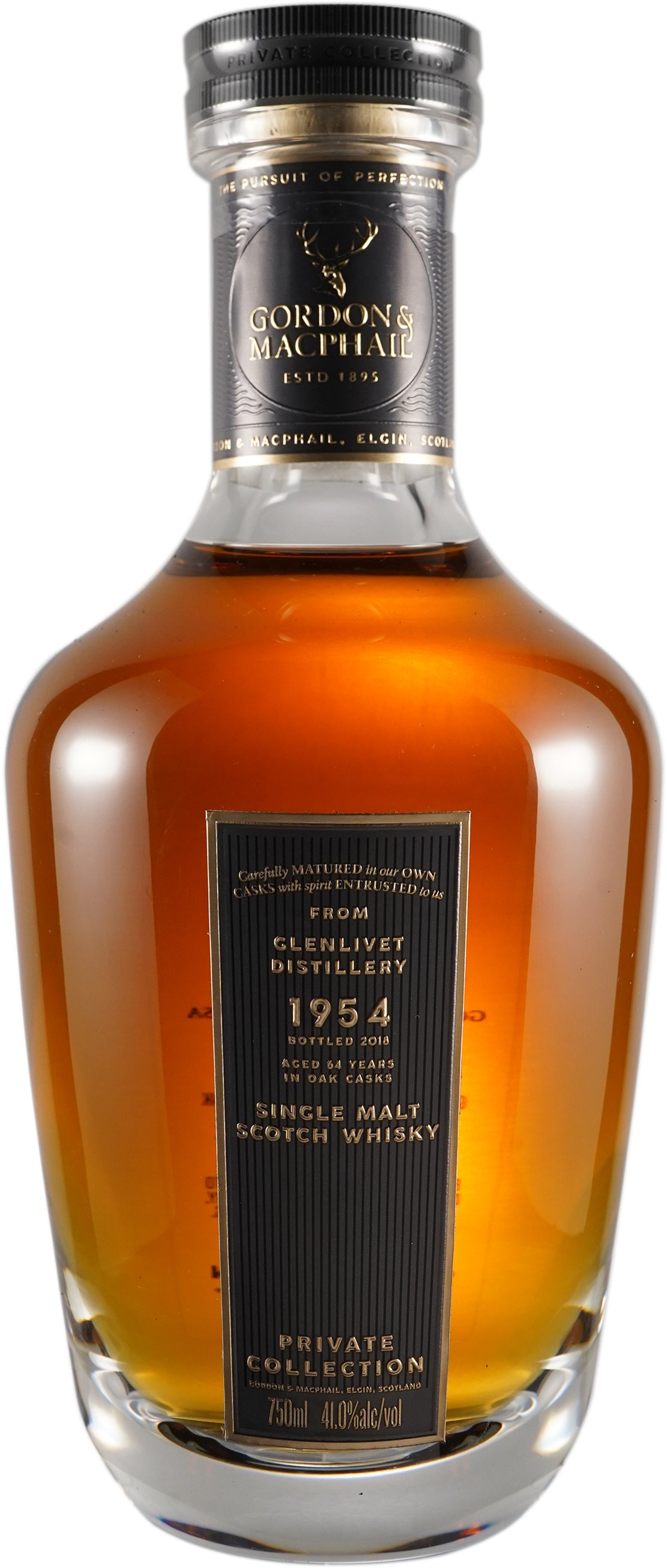 Gordon & Macphail Glenlivet 64 year old Private Collection 2 1954