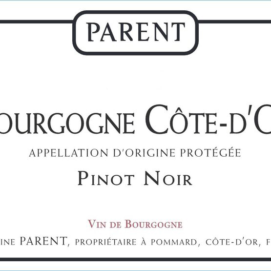 Domaine Anne Parent Bourgogne Rouge 2016