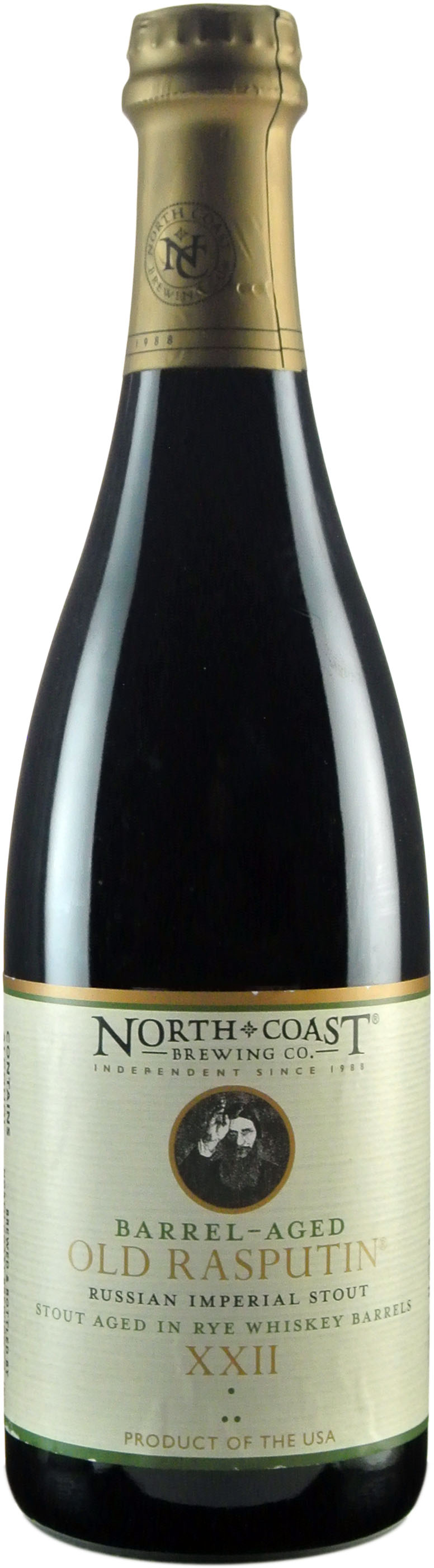 North Coast Rye Barrel Aged Old Rasputin XXII