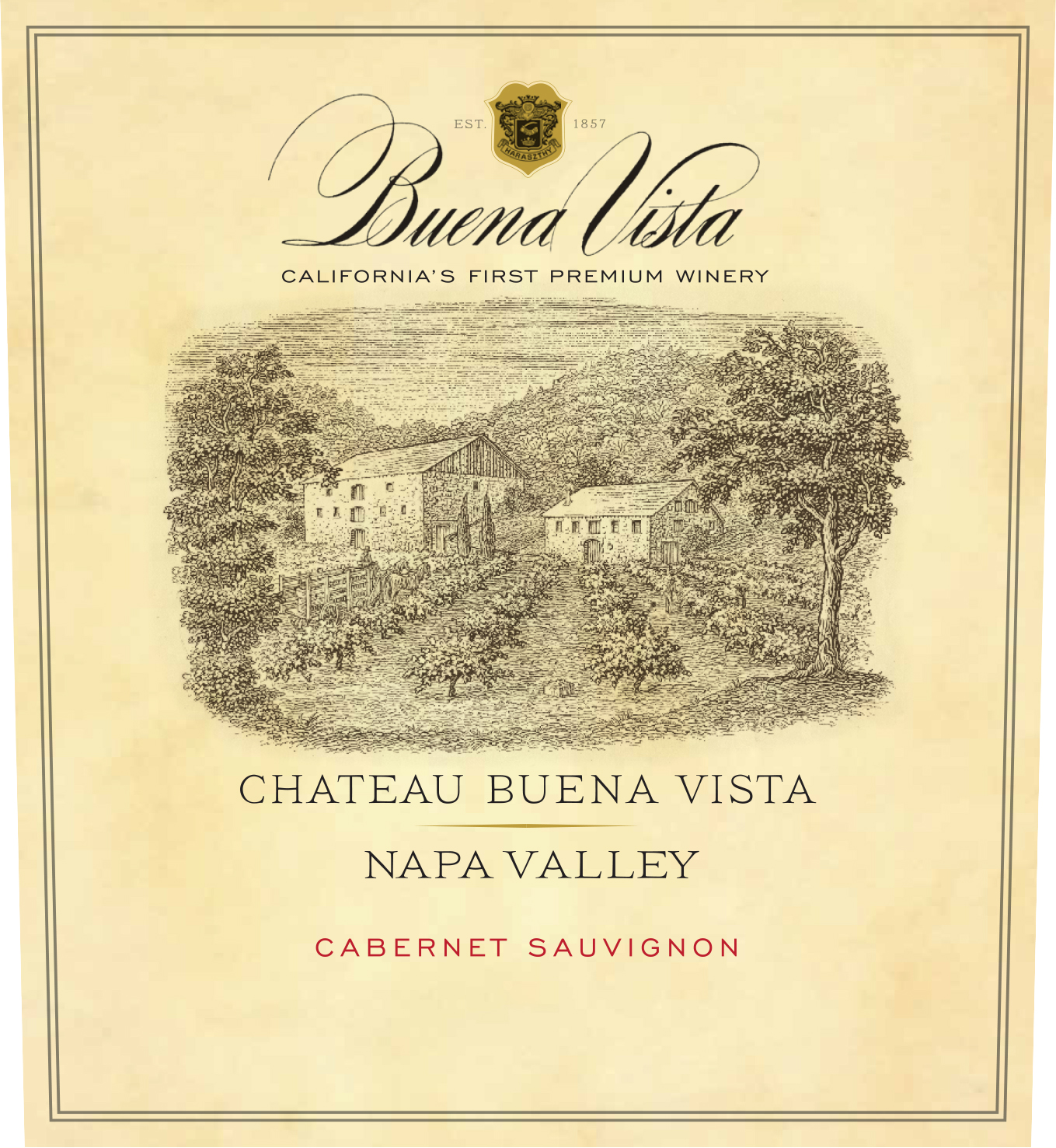 Chateau Buena Vista Cabernet Sauvignon 2016 Half Bottle