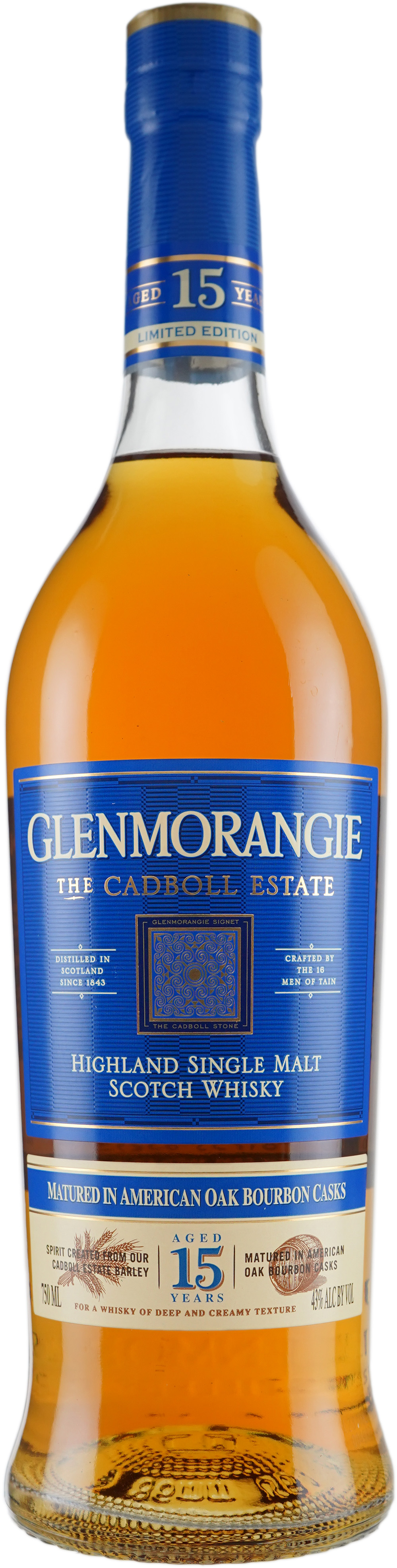 Glenmorangie The Cadboll Estate Grown Barley 15 year old Edition # 1 2020