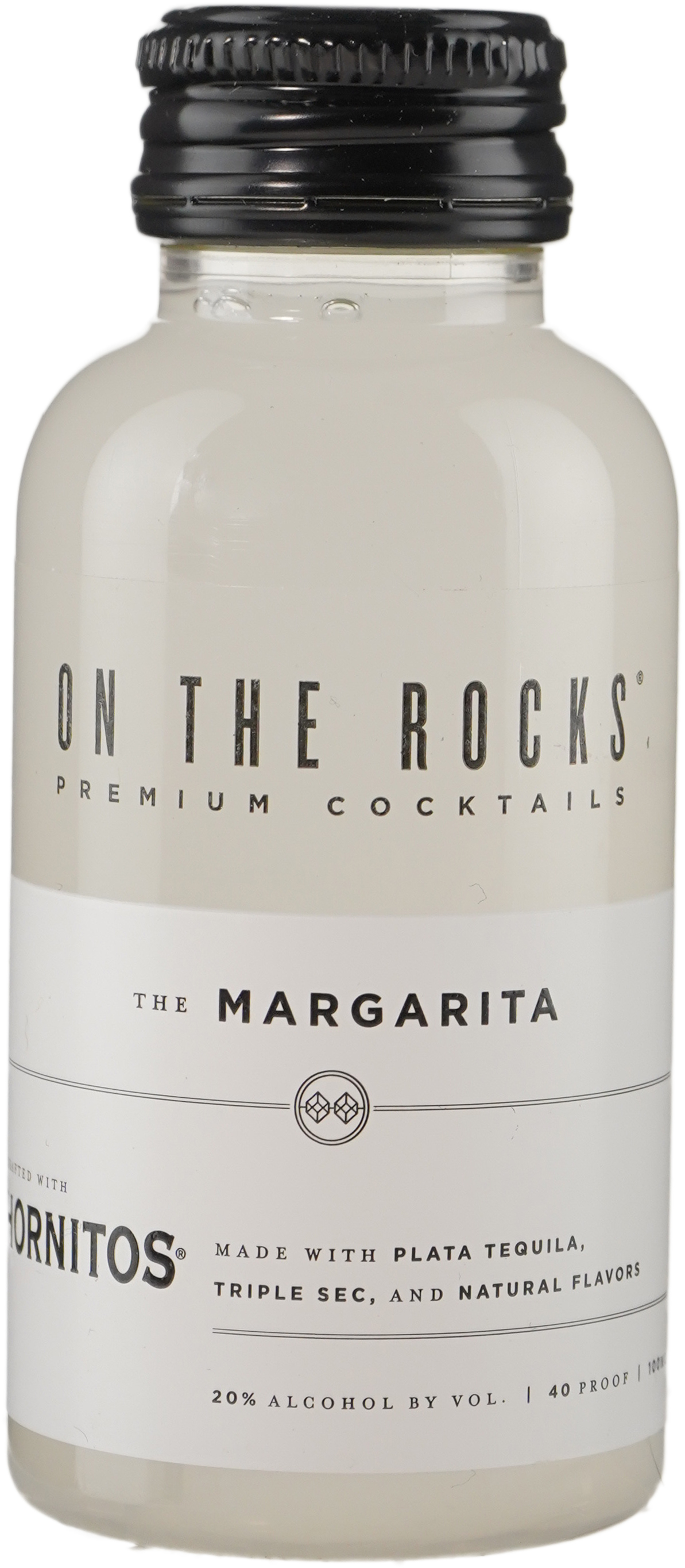 On The Rocks Premium Cocktails The Margarita Made With Hornitos Tequila