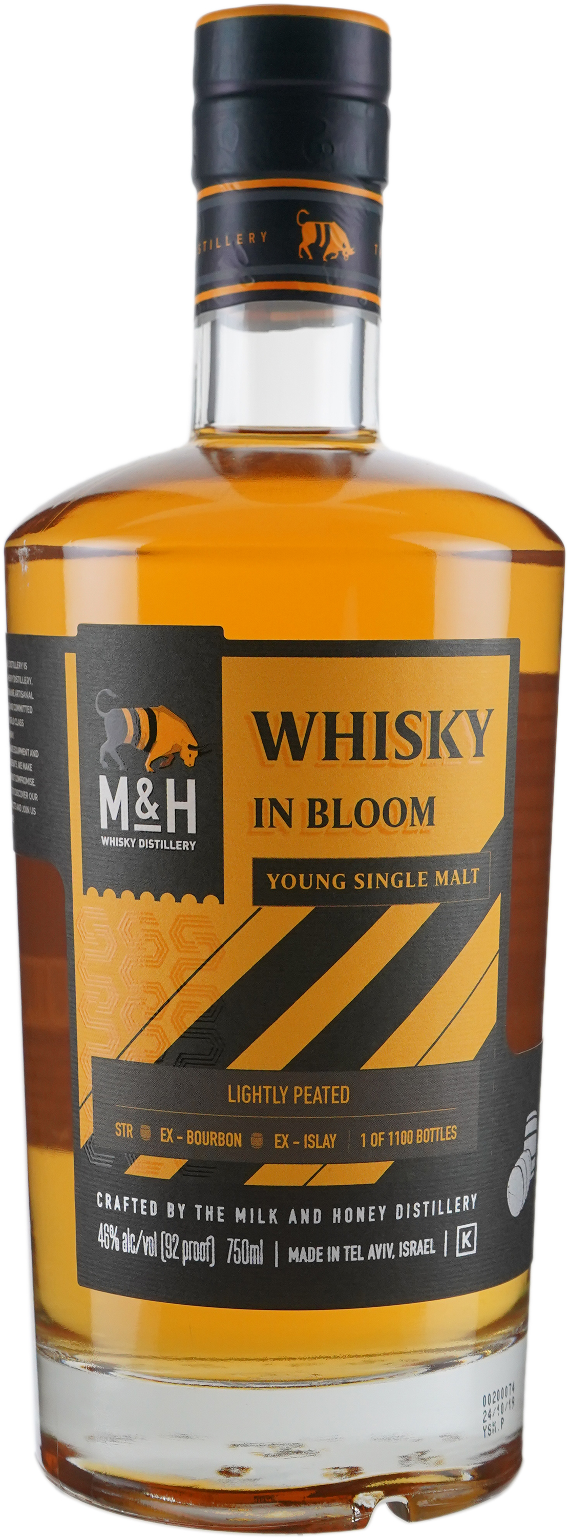 Milk & Honey Malt Distillery Whisky in Bloom Lightly Peated Young Single Malt