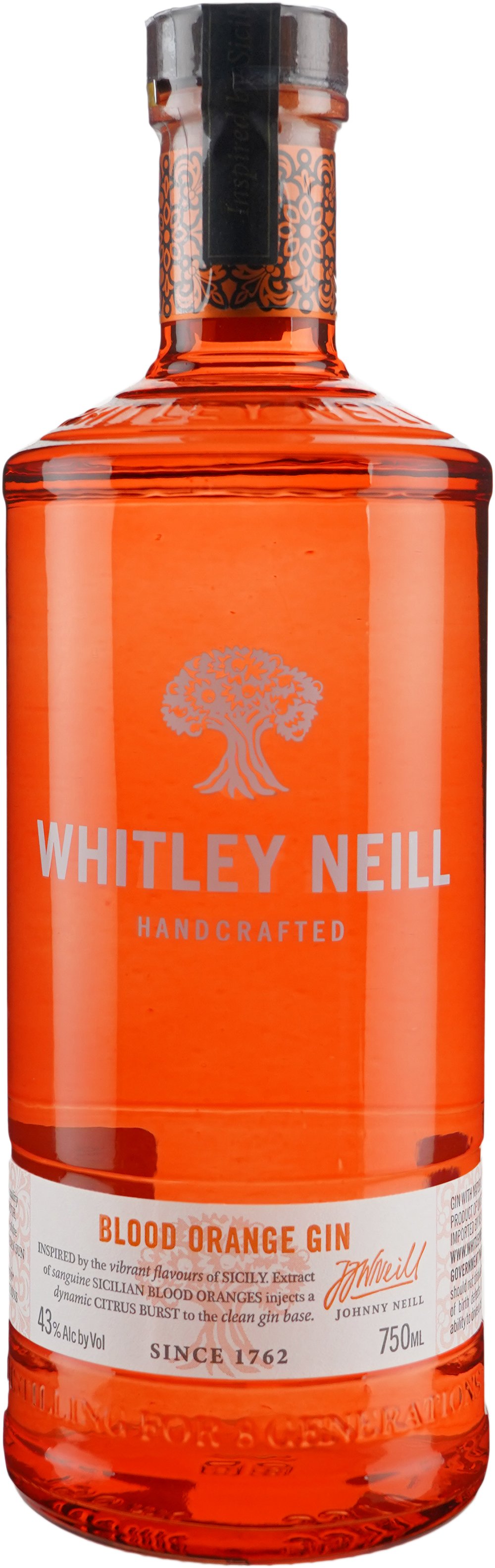 Whitley Neill Blood Orange Dry Gin