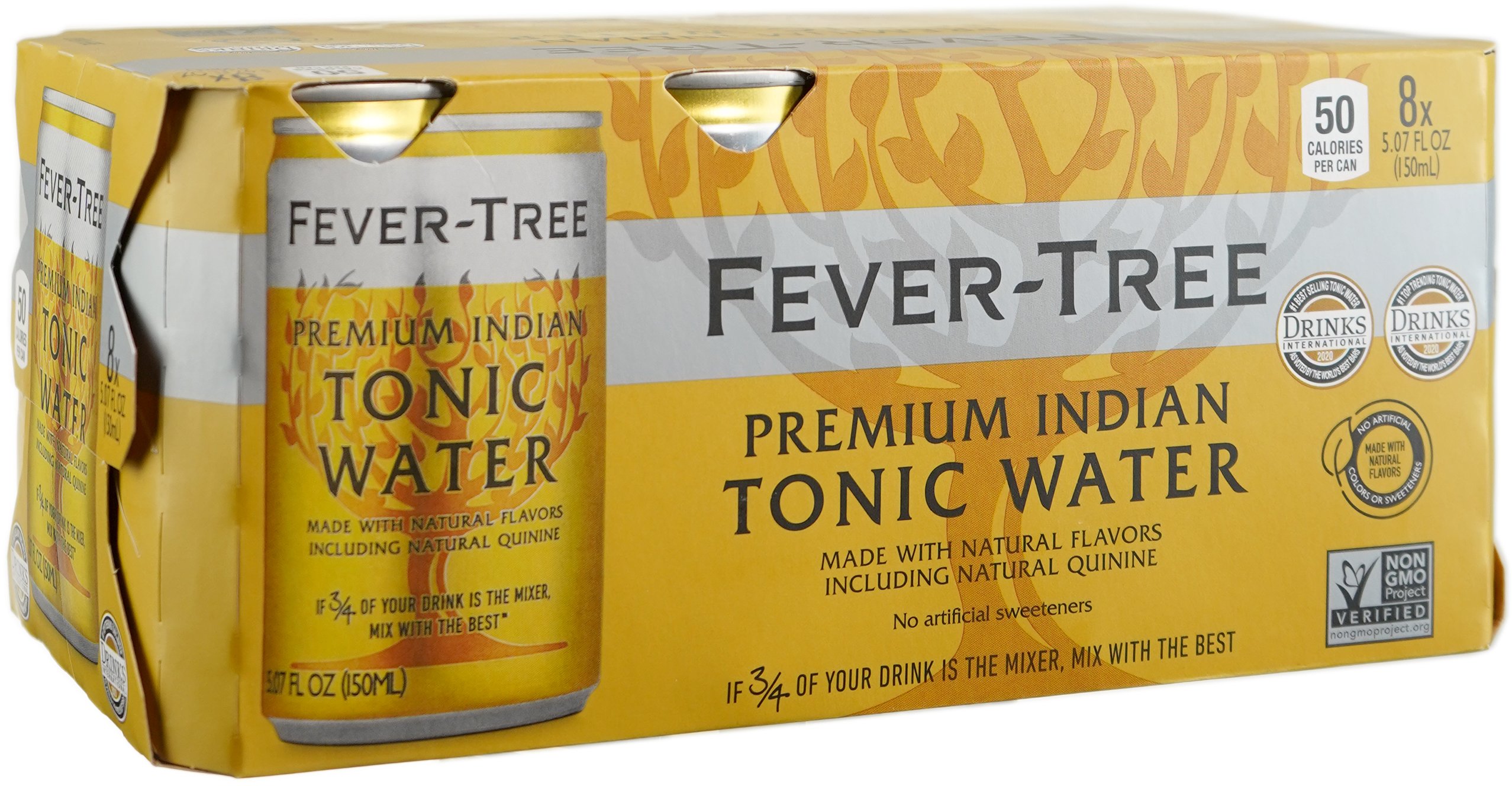 Fever Tree Tonic Water 8 pack of 150 ml Can