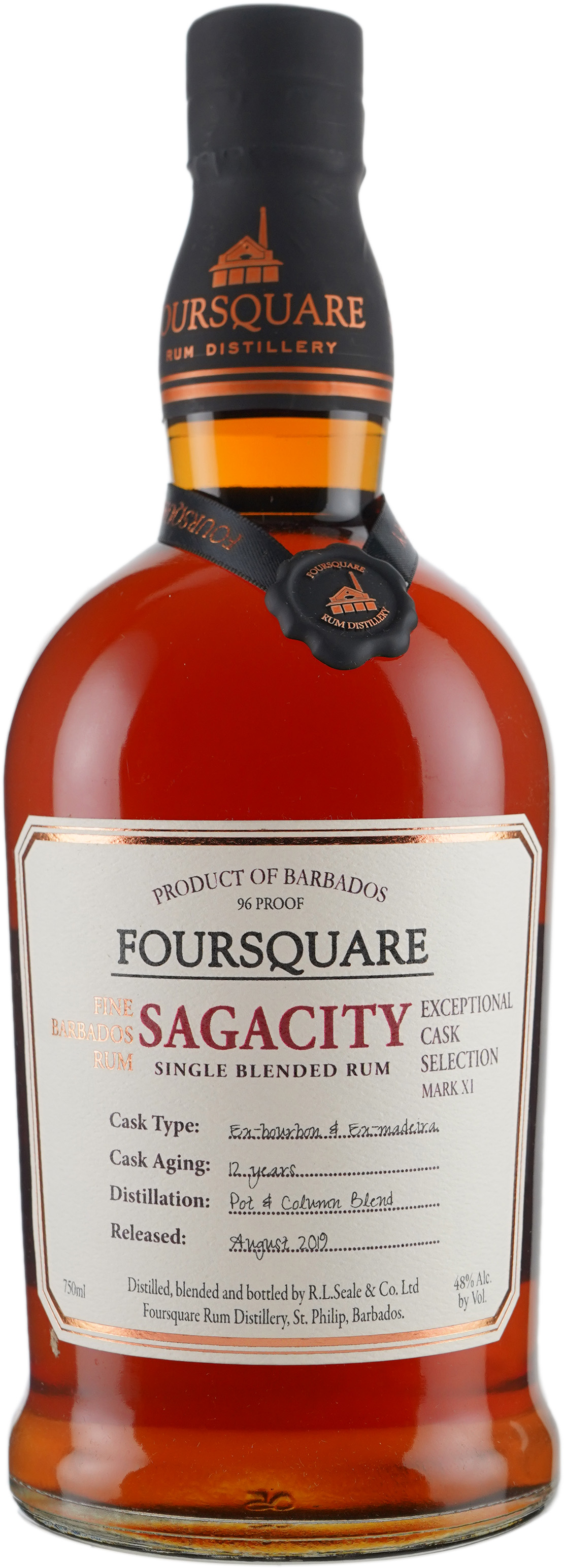 Foursquare Sagacity 12 year old Rum Aged in Ex Bourbon & Madeira Casks Exceptional Cask Series
