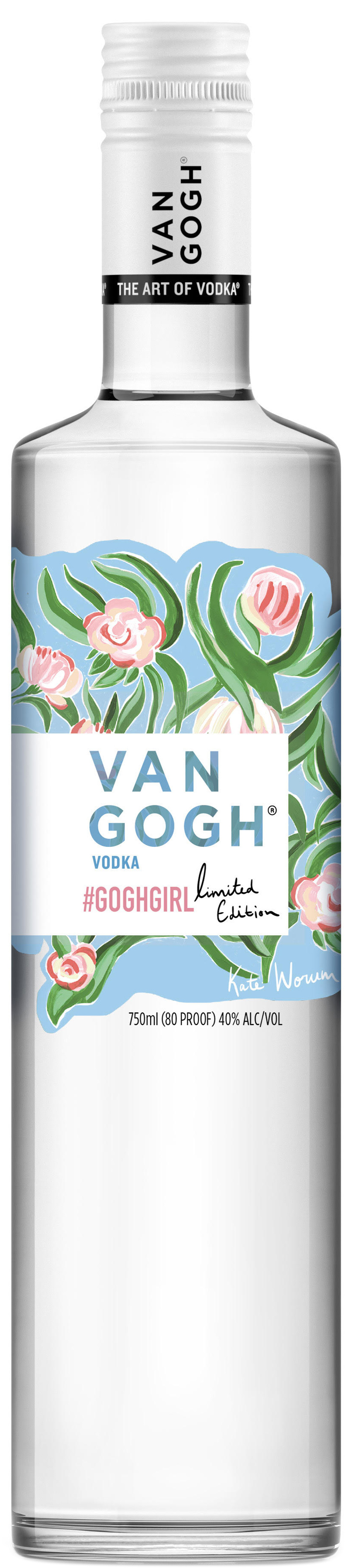 Vincent Van Gogh Girl Vodka