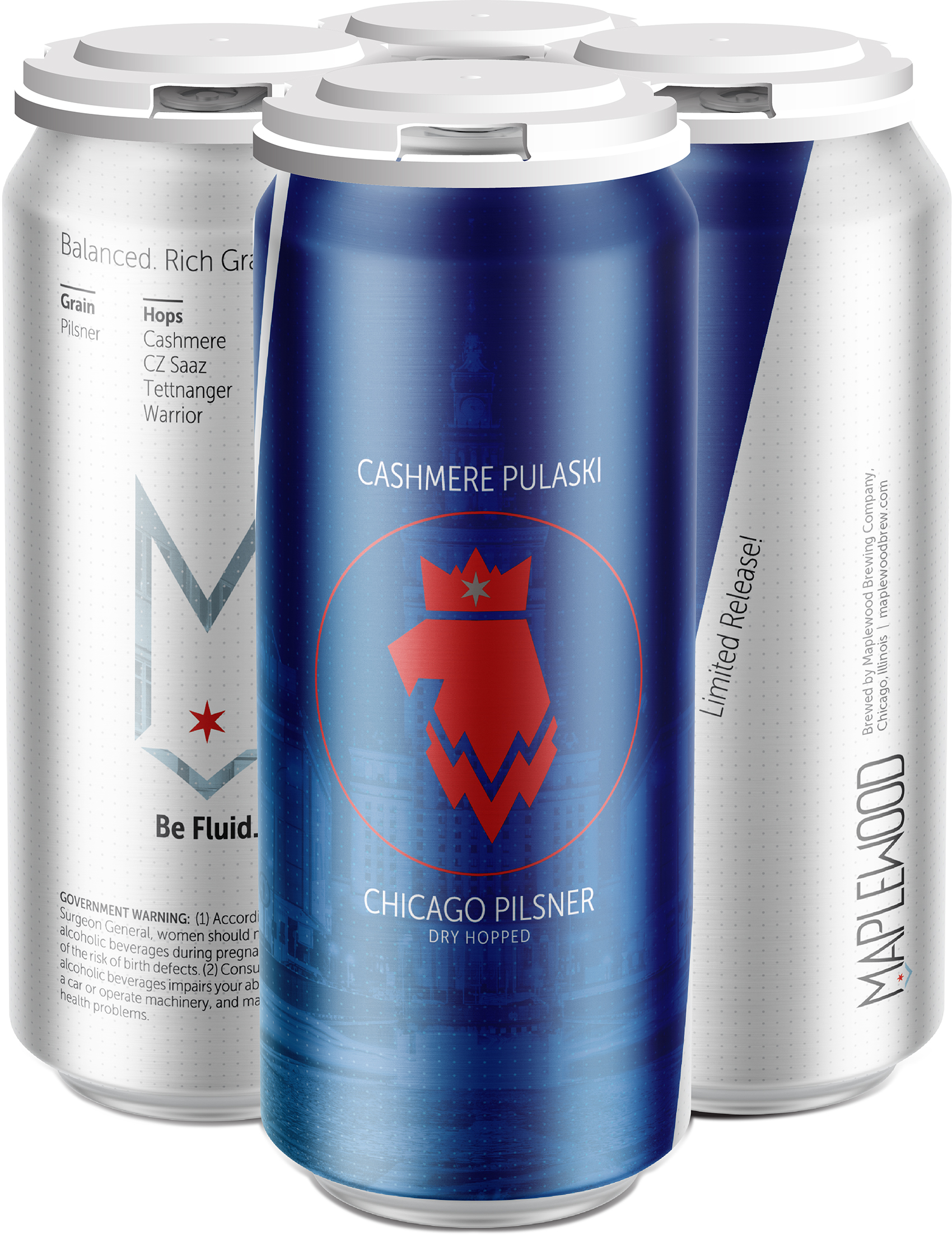 Maplewood Cashmere Pulaski Dry Hopped Pilsner