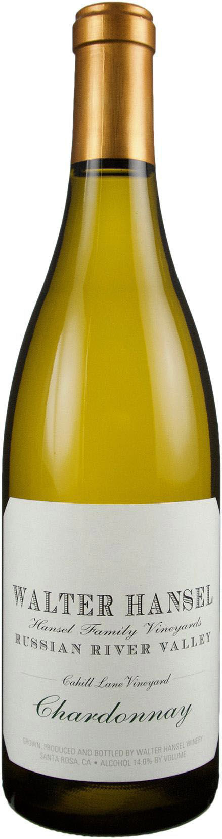 Walter Hansel Chardonnay Cahill Lane 2017