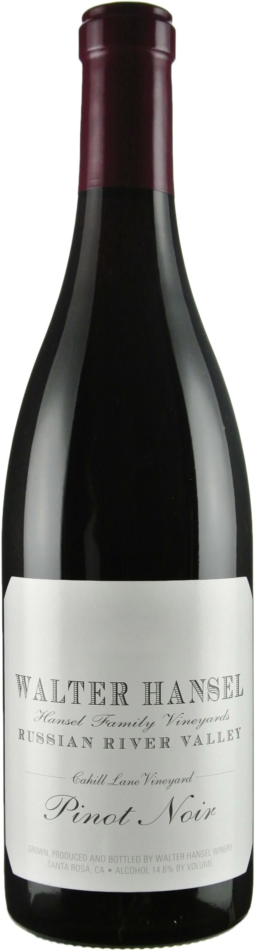 Walter Hansel Pinot Noir Cahill Lane 2017