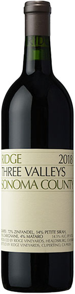 Ridge Three Valleys 2018