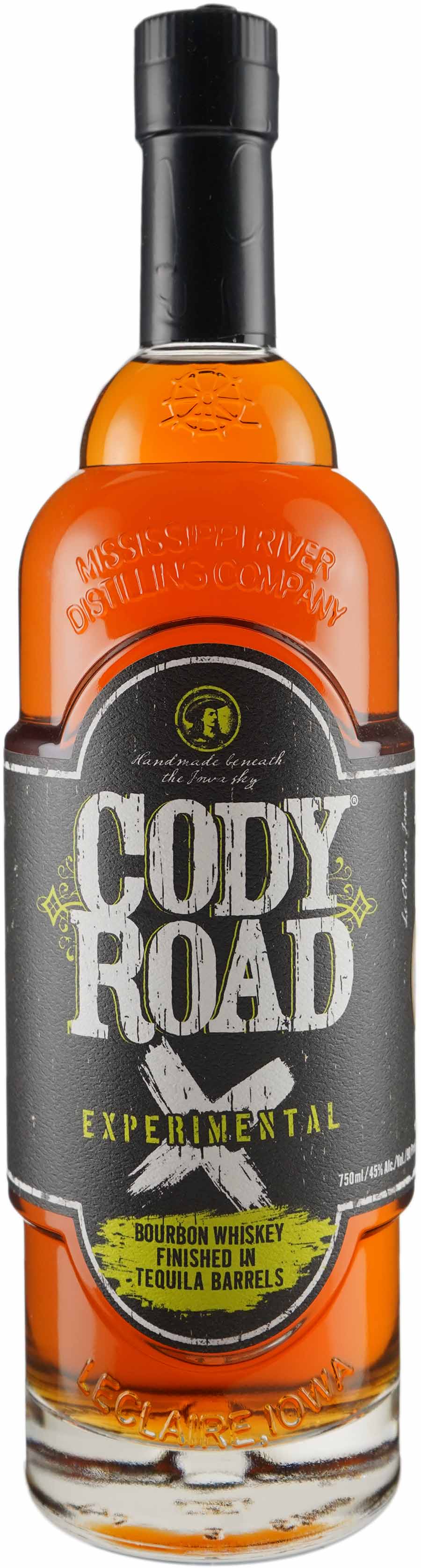 Mississippi River Distilling Cody Road Bourbon X Tequila Finish
