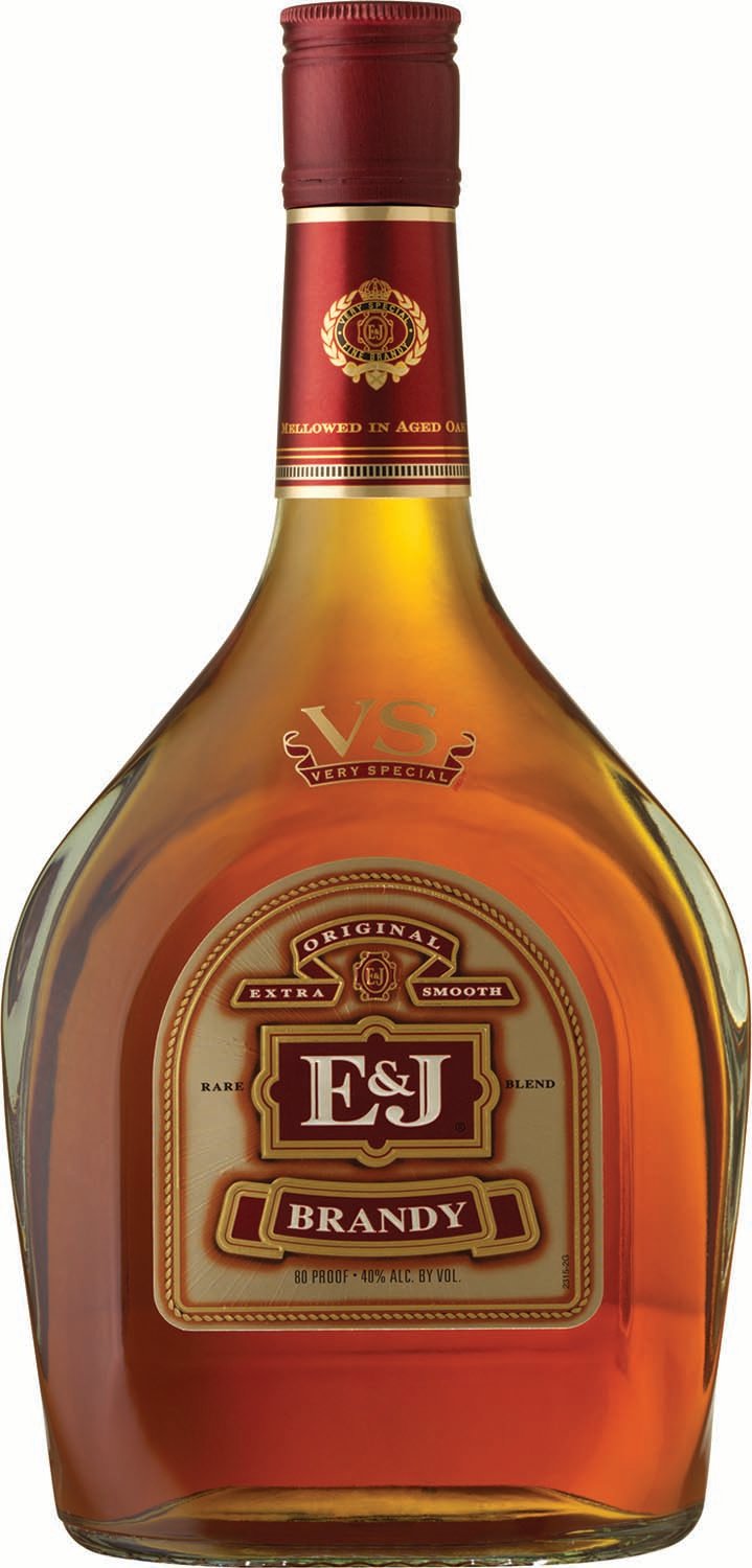E & J Brandy 750 ml Bottle