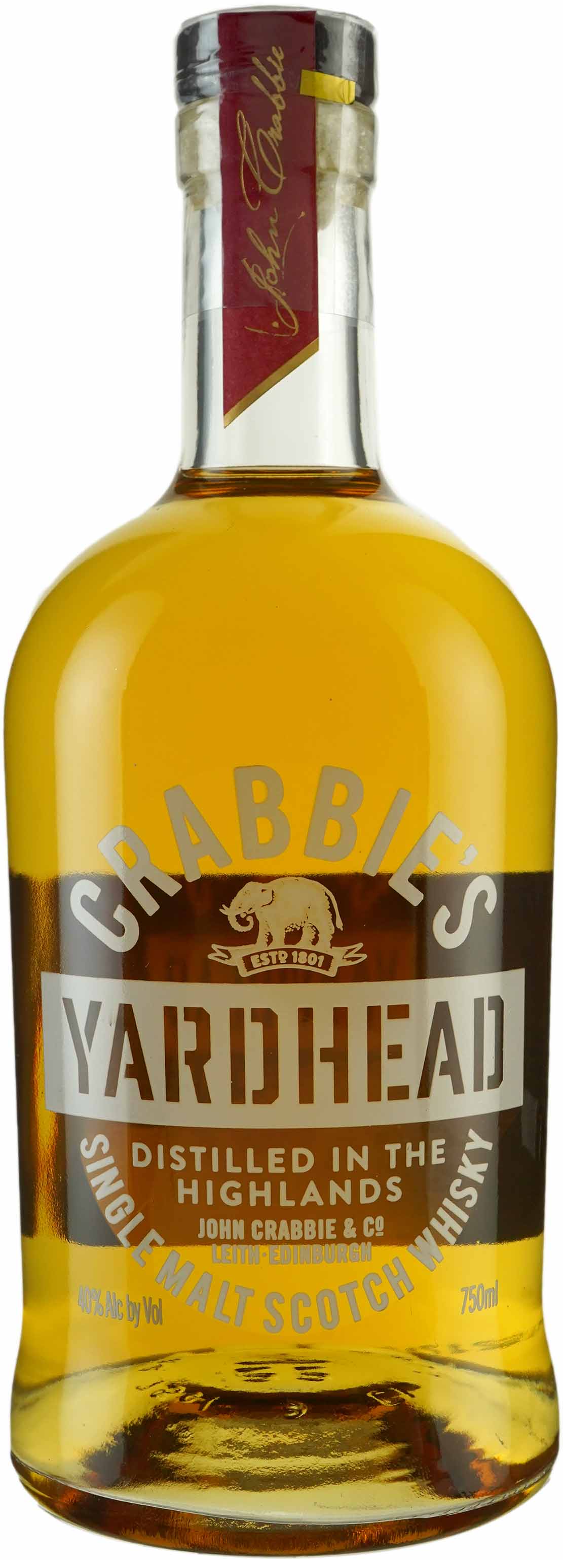 Crabbie's Yardhead Single Malt Scotch Whisky
