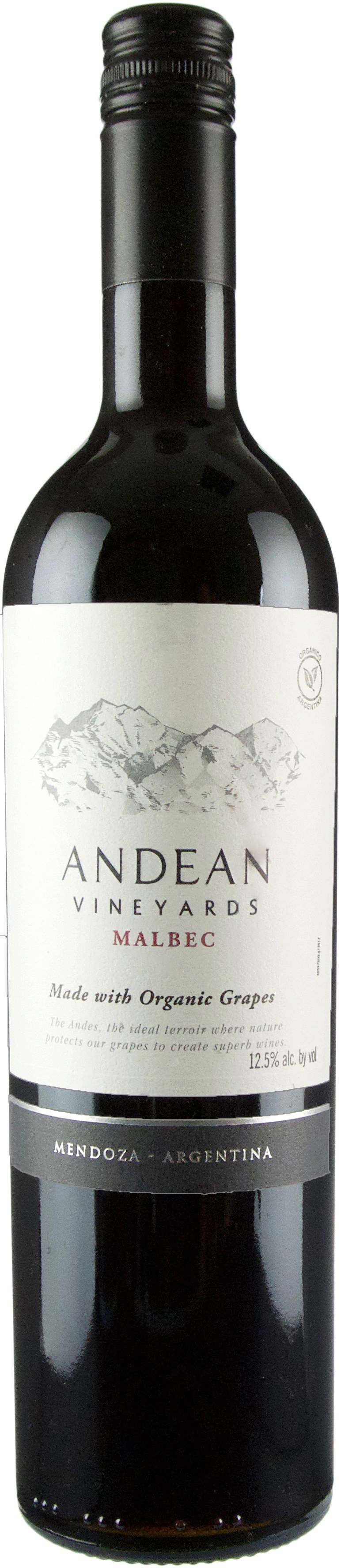 Andean Vineyards Malbec Organic 2019
