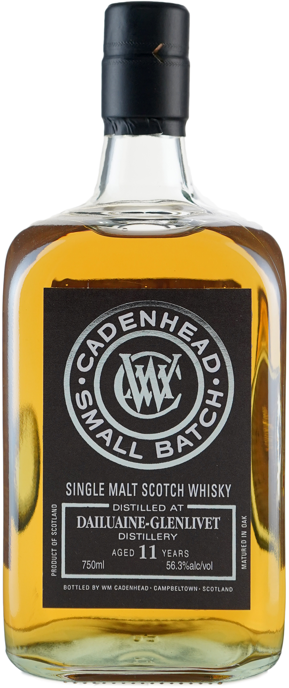 Cadenhead's Dailuane 11 year old ex Bourbon Barrel # 800139 2008