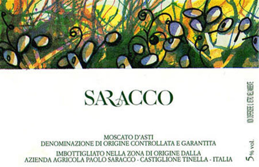 Saracco Moscato d'Asti 2019 Half Bottle