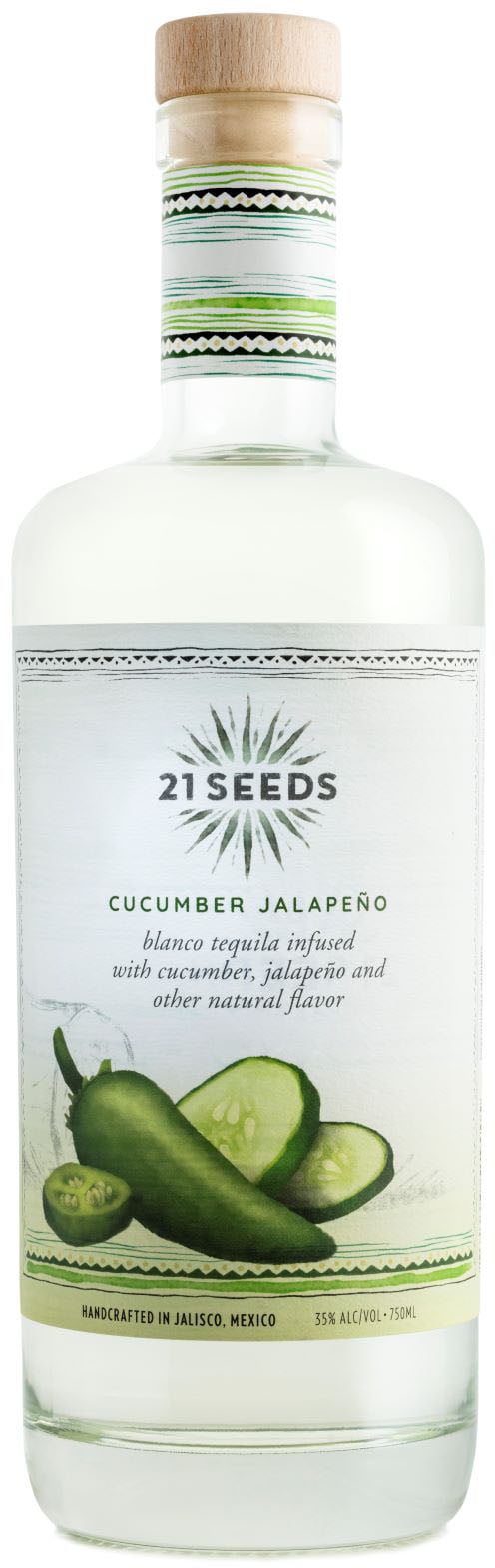21 Seeds Tequila Cucumber Jalapeno Infused Blanco