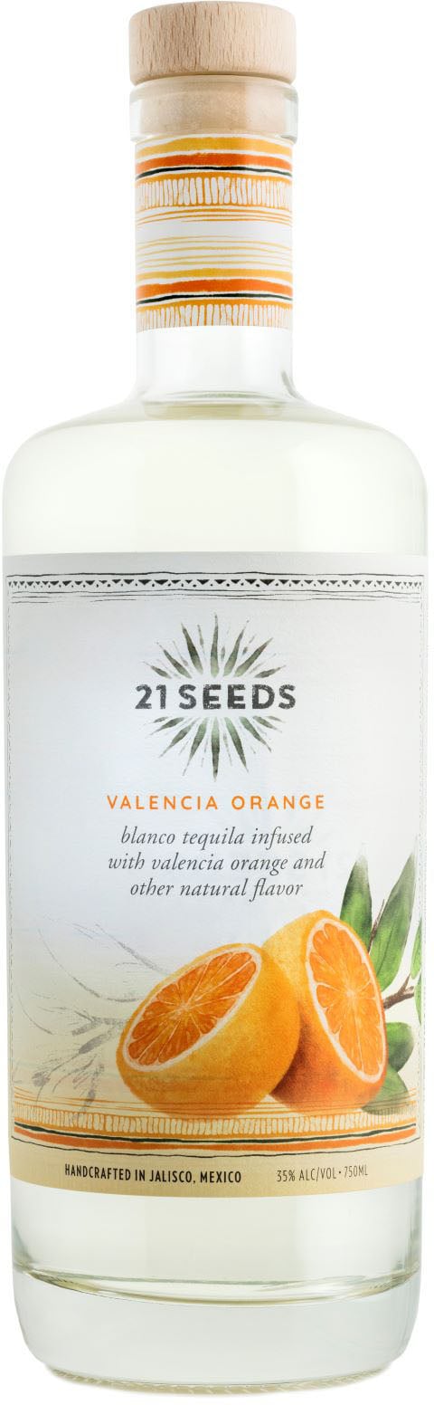 21 Seeds Tequila Valencia Orange Infused Blanco