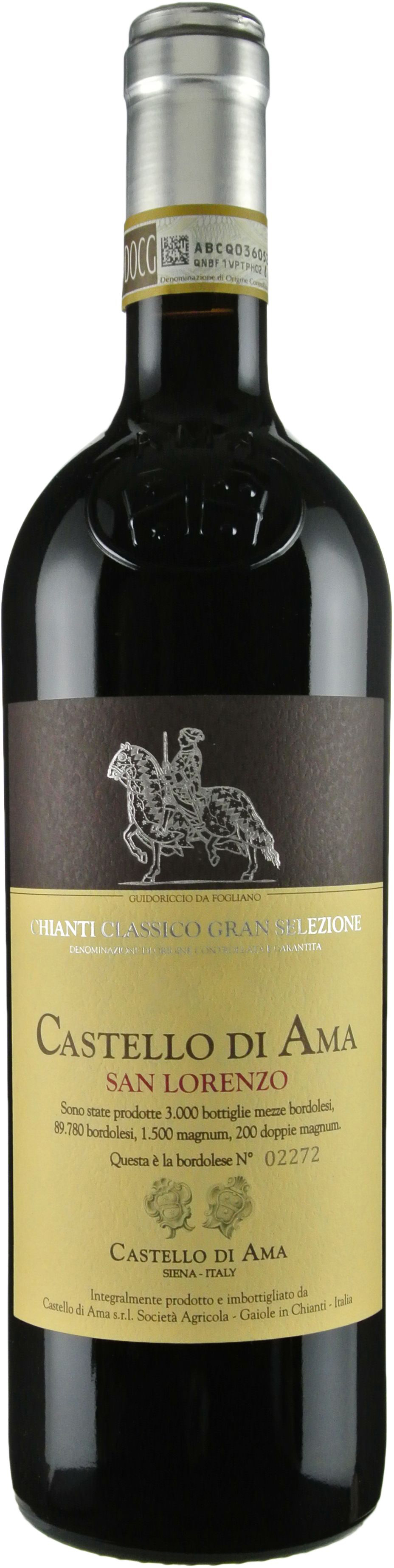 Castello di Ama Chianti Classico San Lorenzo Gran Selezione 2016