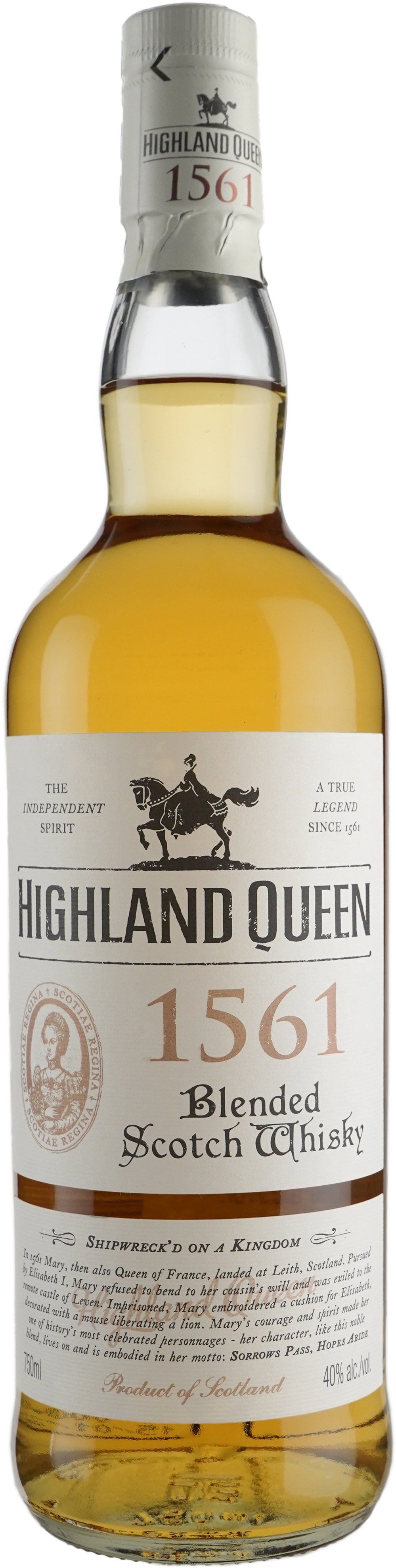 Highland Queen 1561 Blended Scotch High Malt Content