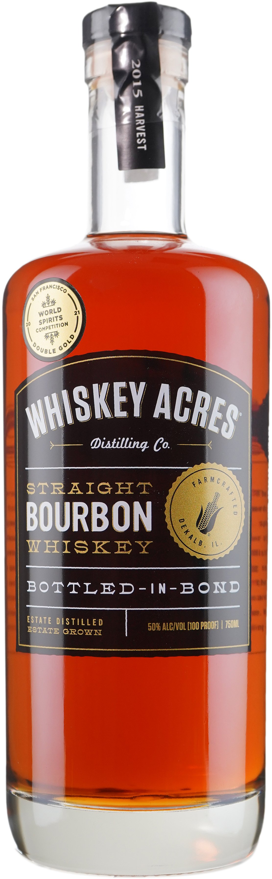 Whiskey Acres Straight Bourbon Bottled in Bond
