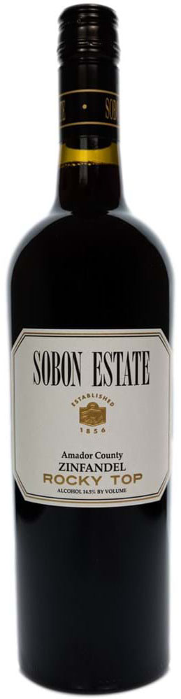 Sobon Estate Zinfandel Rocky Top 2018