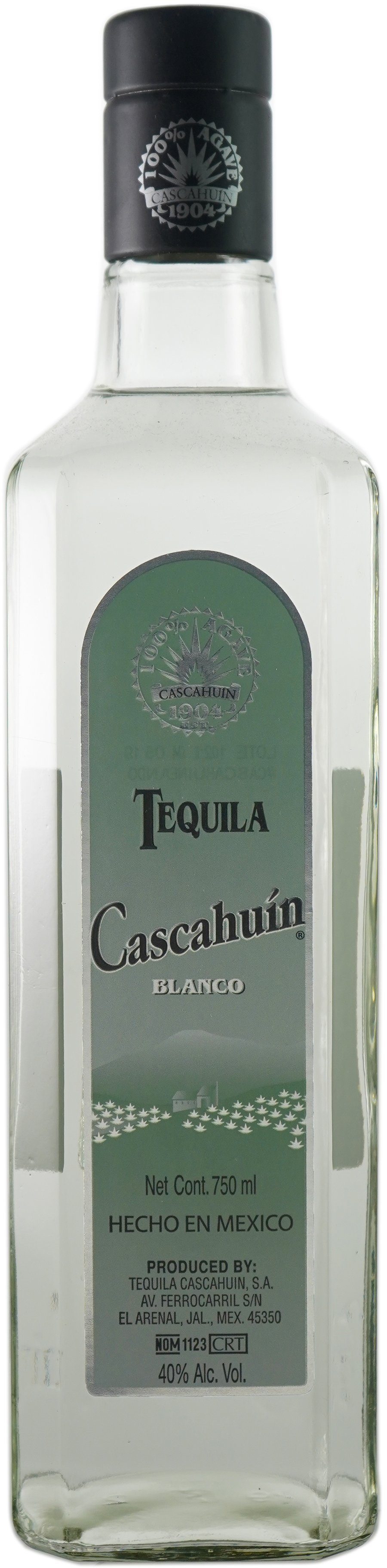 Cascahuin Blanco Tequila