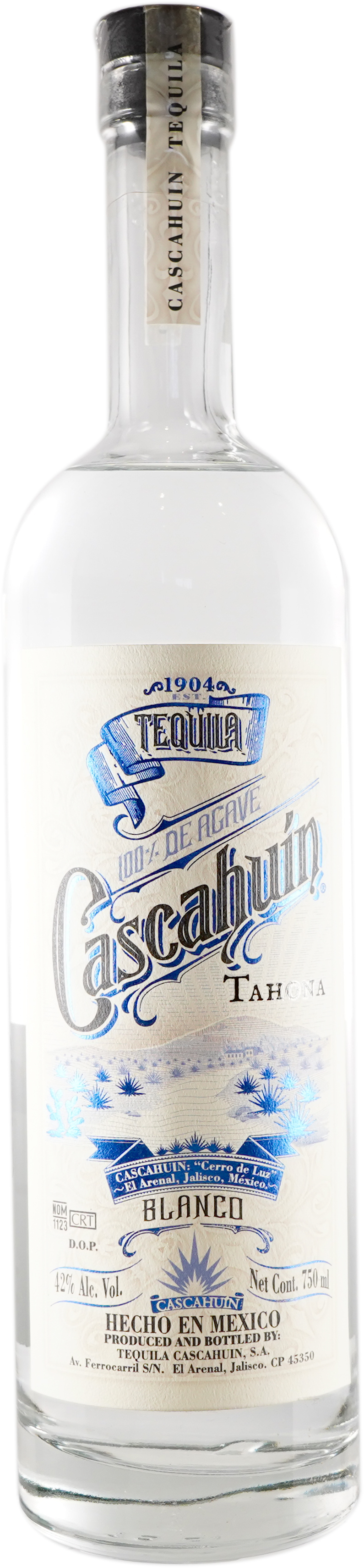 Cascahuin Tahona Process Blanco | 750 ml Bottle