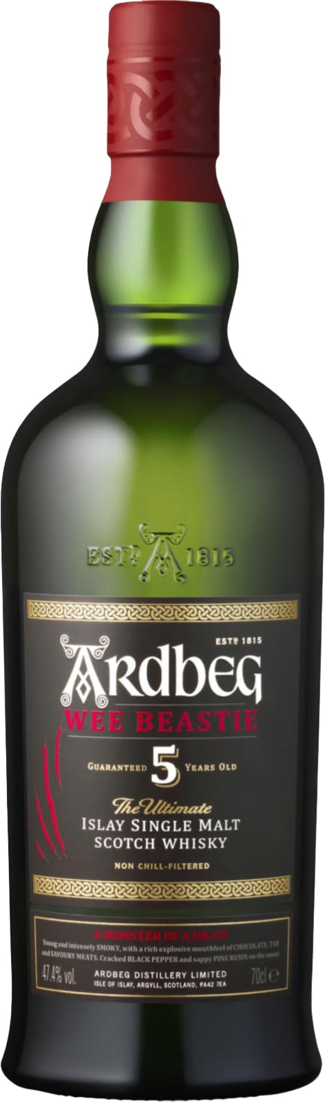 Ardbeg Wee Beastie 5 year old Islay Single Malt
