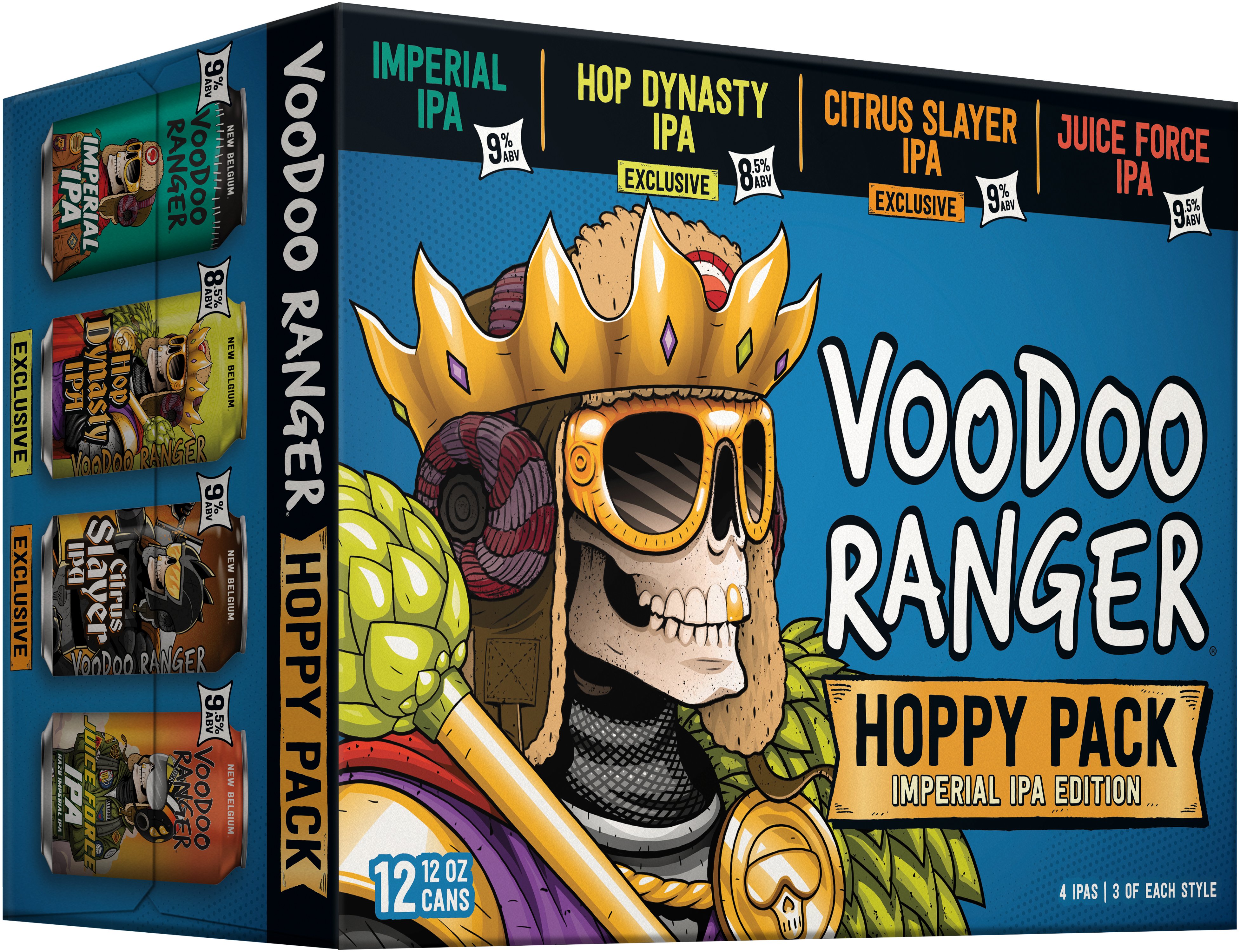 New Belgium Voodoo Ranger Juicy Haze | 12 pack of 12 oz Can New Belgium Voodoo Ranger Juicy Haze | 12 pack of 12 oz Can