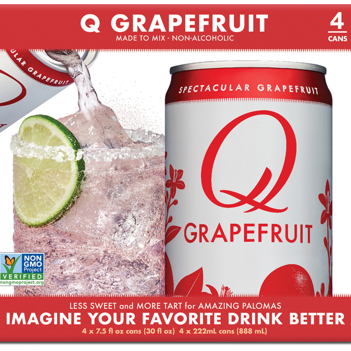 Q Grapefruit Cans