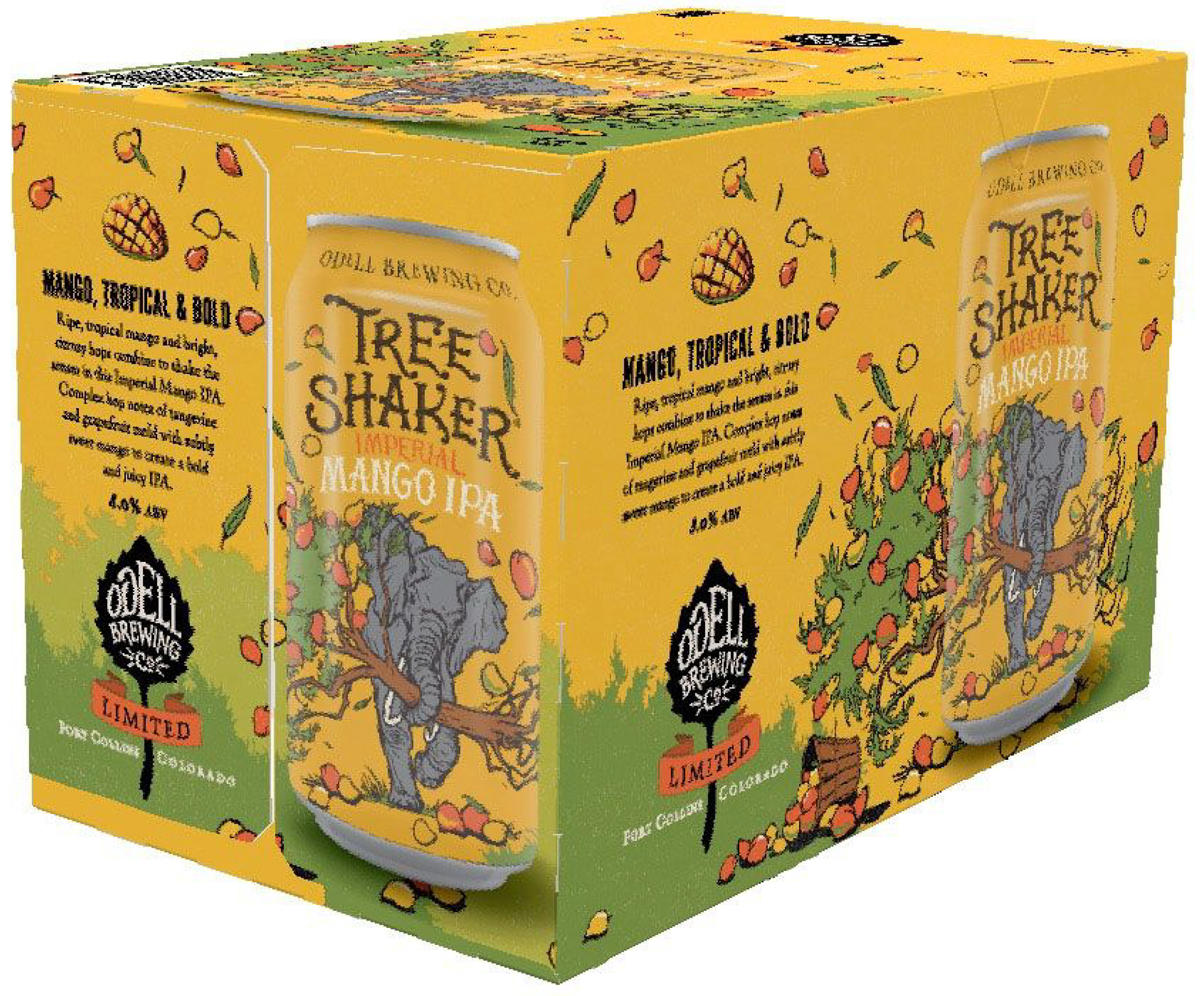 Odell Tree Shaker Imperial Mango IPA