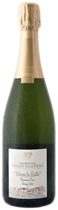 Vadin Plateau Chene la Butte Premier Cru Dosage Zero 2012
