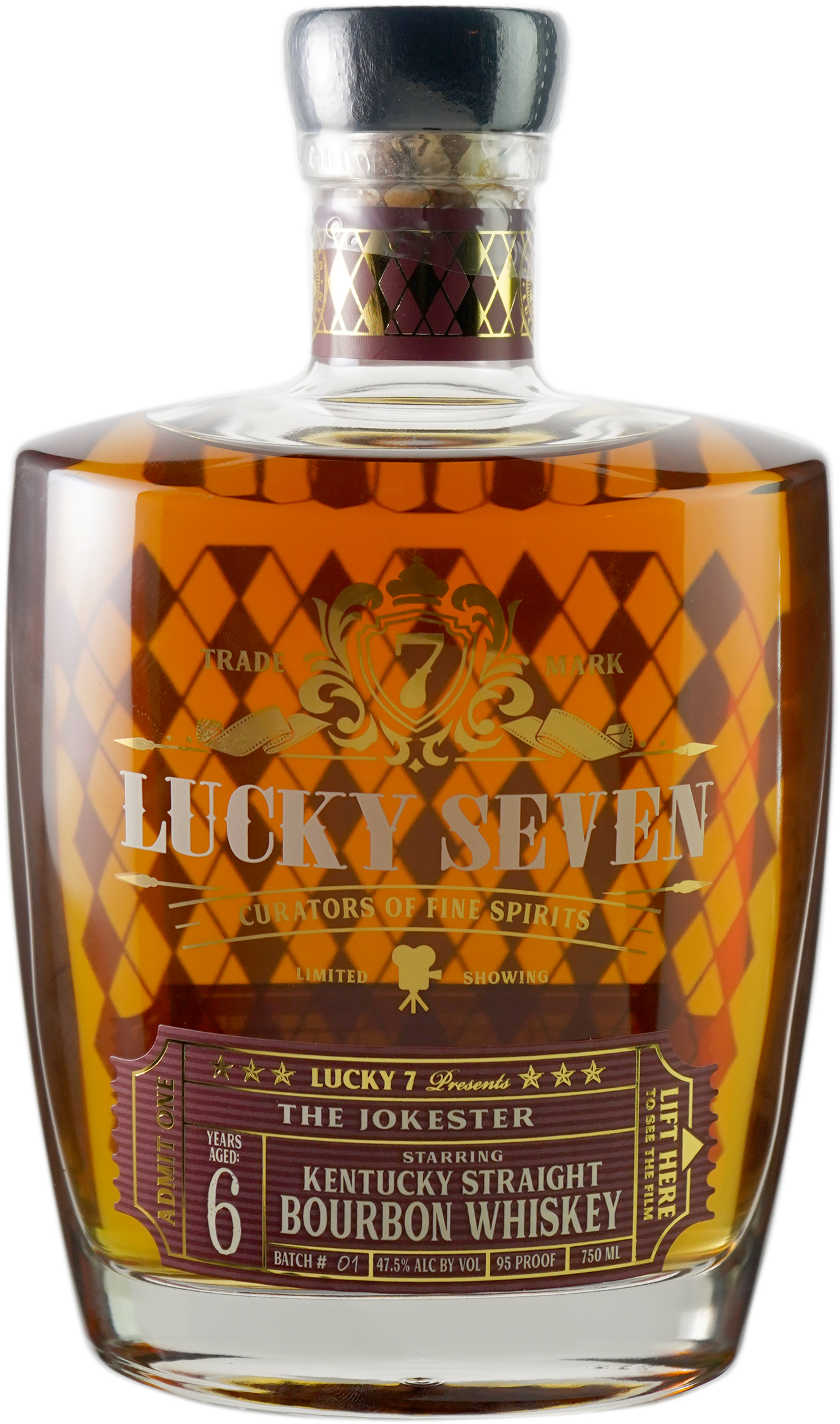 Lucky Seven 'The Jokester' 6 year old Kentucky Straight Bourbon