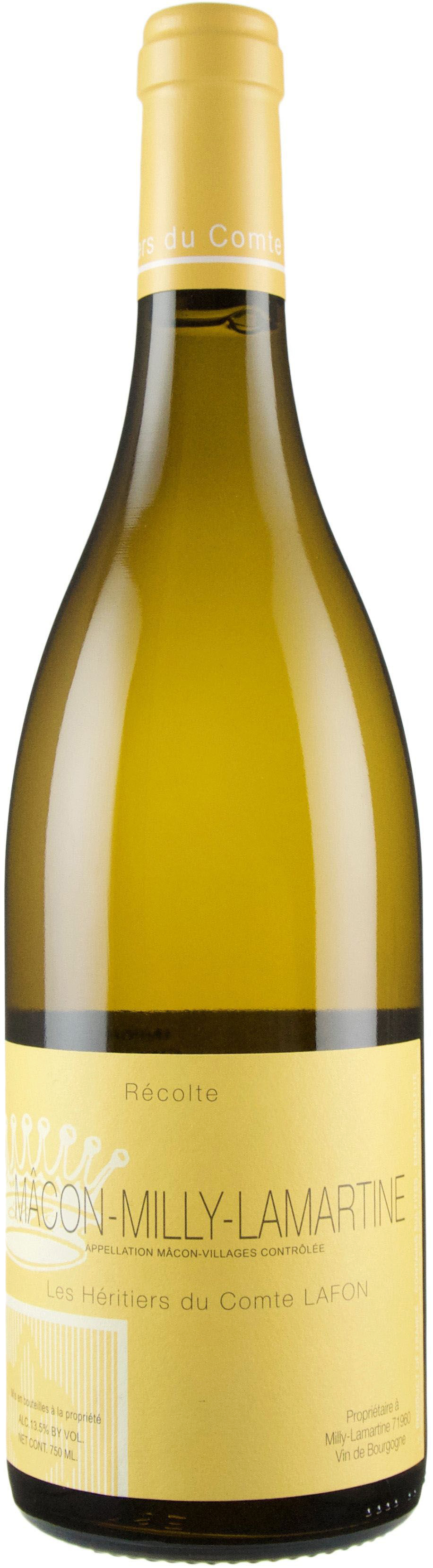 Heritiers du Comte Lafon Macon Milly Lamartine 2018